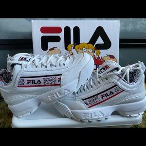 Fila x Rugrats shoes